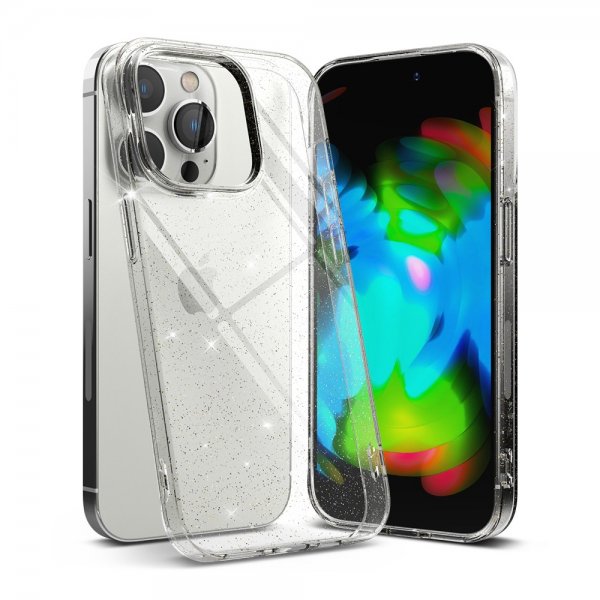Ringke iPhone 14 Plus Skal Air Glitter Clear