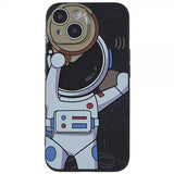 iPhone 14 Plus Skal Astronaut Svart Grå