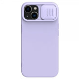 Nillkin iPhone 14 Plus Skal CamShield Silky MagSafe Lila