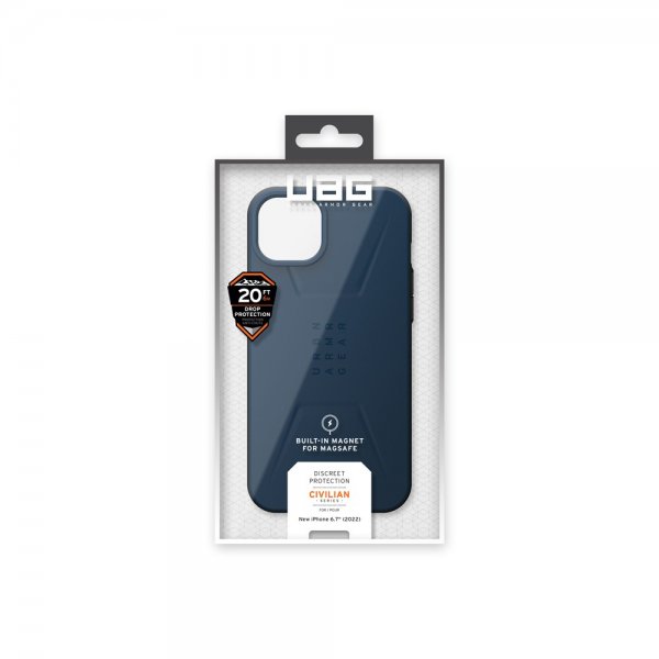 Urban Armor Gear (UAG) iPhone 14 Plus Skal Civilian MagSafe Mallard