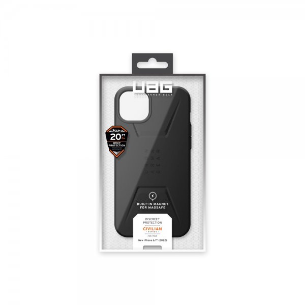 Urban Armor Gear (UAG) iPhone 14 Plus Skal Civilian MagSafe Svart