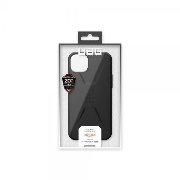 Urban Armor Gear (UAG) iPhone 14 Plus Skal Civilian Svart