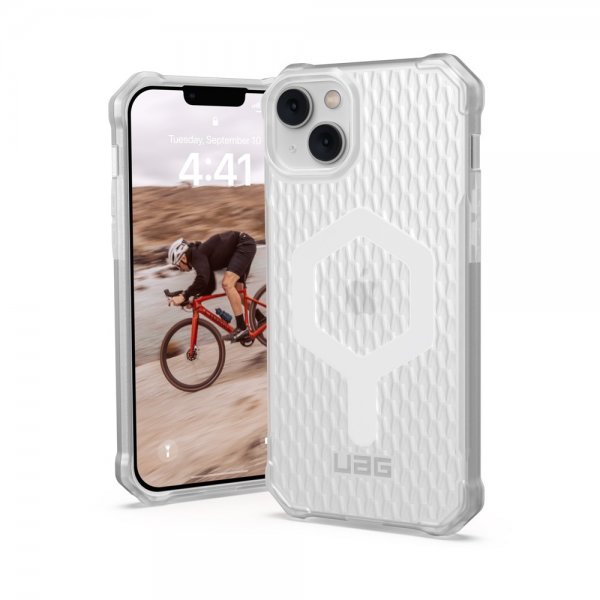 Urban Armor Gear (UAG) iPhone 14 Plus Skal Essential Armor MagSafe Frosted Ice