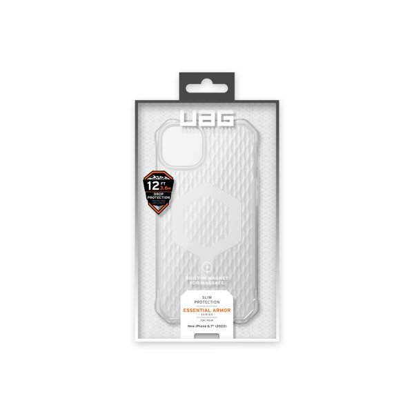 Urban Armor Gear (UAG) iPhone 14 Plus Skal Essential Armor MagSafe Frosted Ice