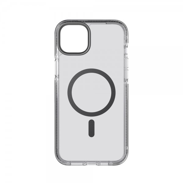 Tech21 iPhone 14 Plus Skal Evo Crystal MagSafe Graphite Black