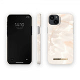 Ideal of Sweden iPhone 14 Plus Skal Fashion Case MagSafe Rose Pearl Marble