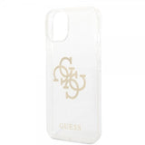 Guess iPhone 14 Plus Skal Full Glitter Transparent