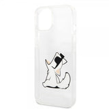 Karl Lagerfeld iPhone 14 Plus Skal Fun Choupette Transparent