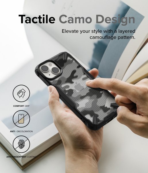Ringke iPhone 14 Plus Skal Fusion X Camo Black