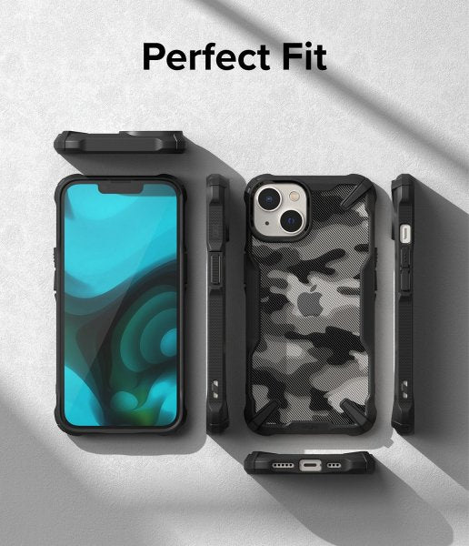 Ringke iPhone 14 Plus Skal Fusion X Camo Black