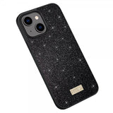 Sulada iPhone 14 Plus Skal Glitter Svart