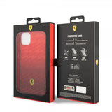 Ferrari iPhone 14 Plus Skal Gradient Scuderia Röd