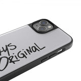 Adidas iPhone 14 Plus Skal Inlay Embroidery Case Vit Svart