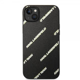 Karl Lagerfeld iPhone 14 Plus Skal Logomania Svart