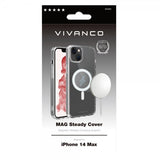 Vivanco iPhone 14 Plus Skal Mag Steady Transparent