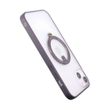 Rvelon iPhone 14 Plus Skal Roterbart MagSafe Stativ Lila