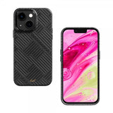 LAUT iPhone 14 Plus Skal Motif MagSafe Black Lines