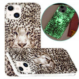 iPhone 14 Plus Skal Motiv Vit Tiger