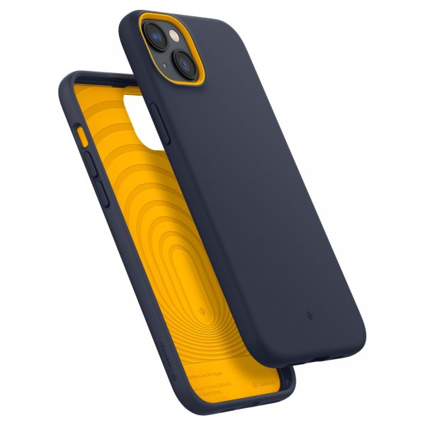 Caseology iPhone 14 Plus Skal med Skärmskydd Nano Pop 360 Blueberry Navy