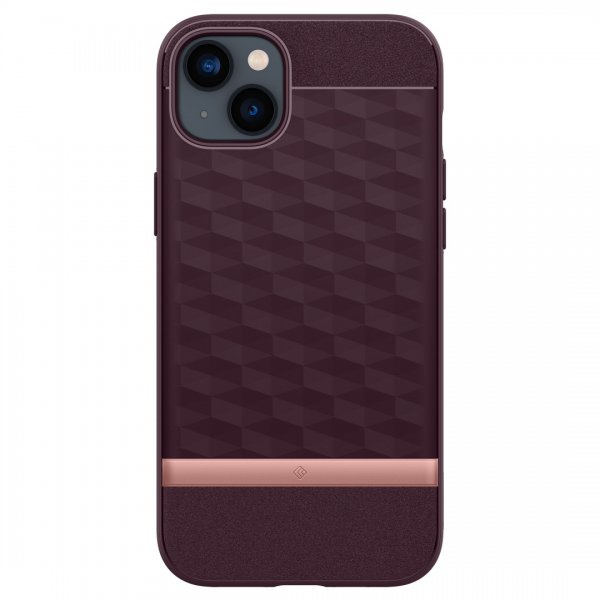 Caseology iPhone 14 Plus Skal Parallax Mag Burgundy Bean
