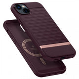 Caseology iPhone 14 Plus Skal Parallax Mag Burgundy Bean