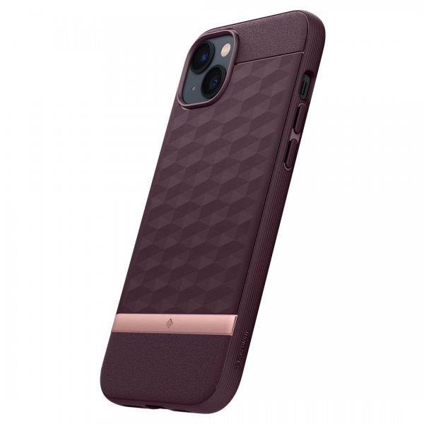 Caseology iPhone 14 Plus Skal Parallax Mag Burgundy Bean