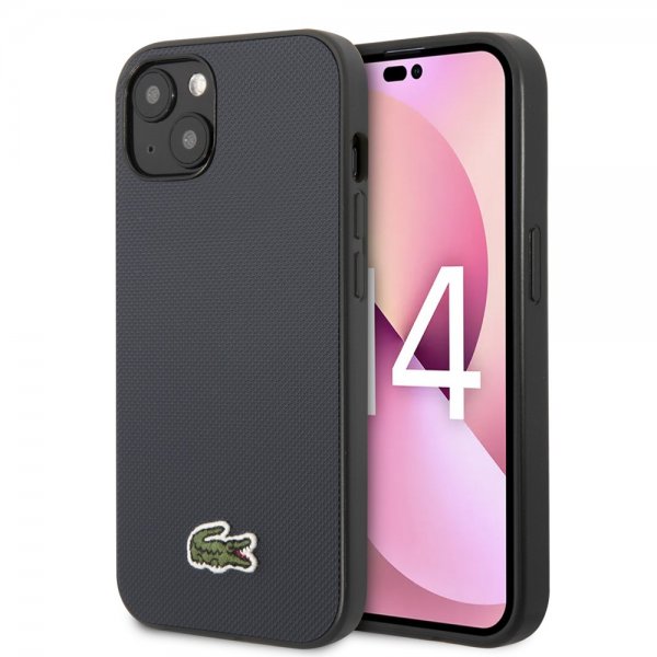Lacoste iPhone 14 Plus Skal Petit Pique Logo Blå