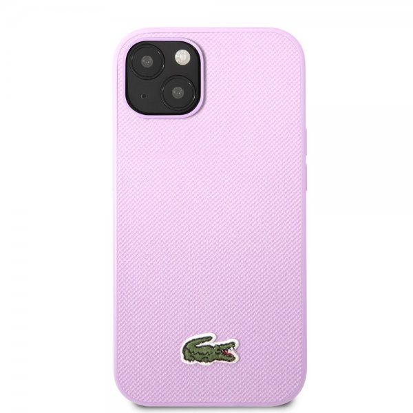 Lacoste iPhone 14 Plus Skal Petit Pique Logo Lila