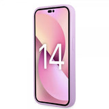 Lacoste iPhone 14 Plus Skal Petit Pique Logo Lila