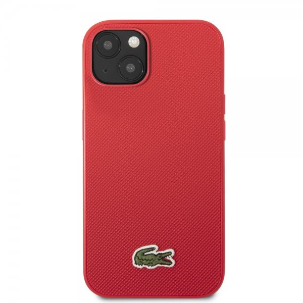 Lacoste iPhone 14 Plus Skal Petit Pique Logo Röd