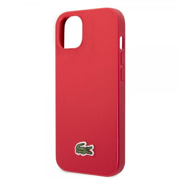 Lacoste iPhone 14 Plus Skal Petit Pique Logo Röd
