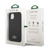 Lacoste iPhone 14 Plus Skal Petit Pique Logo Svart