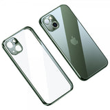 Sulada iPhone 14 Plus Skal Pläterad Kant Grön