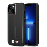 BMW iPhone 14 Plus Skal Quilted Svart