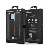 BMW iPhone 14 Plus Skal Quilted Svart