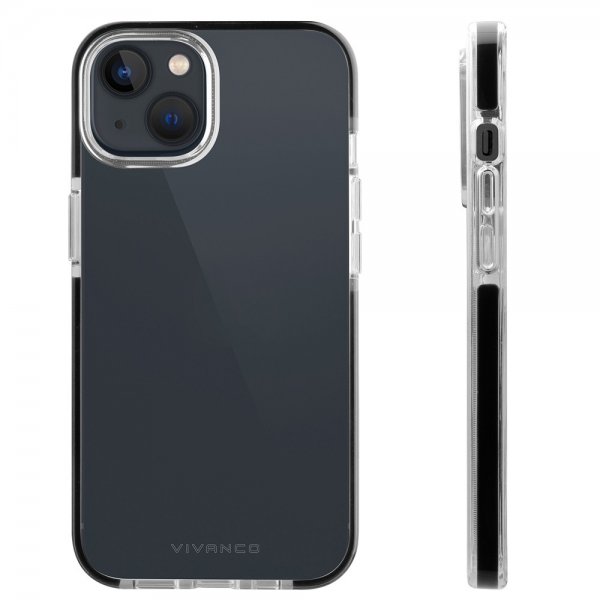 Vivanco iPhone 14 Plus Skal Rock Solid Svart Klar