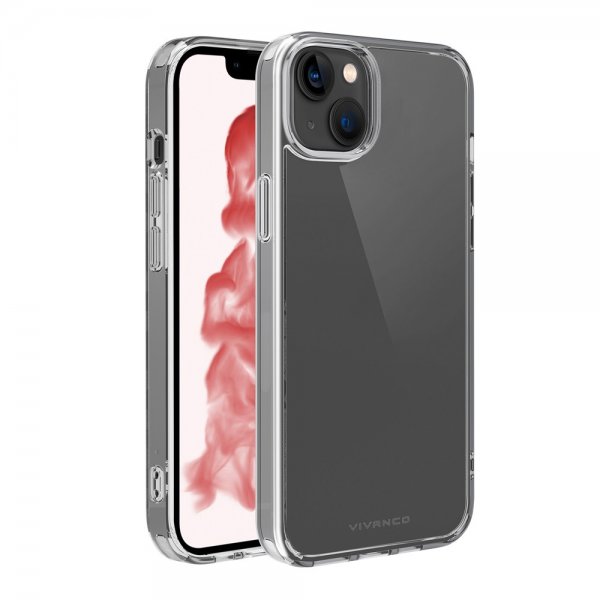 Vivanco iPhone 14 Plus Skal Safe & Steady Transparent