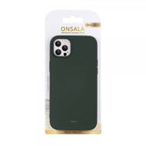 Onsala iPhone 14 Plus Skal Silikon Olive Green