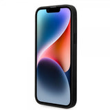 Mercedes Benz iPhone 14 Plus Skal Star Pattern Svart