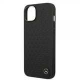 Mercedes Benz iPhone 14 Plus Skal Star Pattern Svart