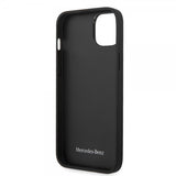 Mercedes Benz iPhone 14 Plus Skal Star Pattern Svart