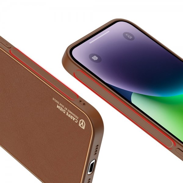 Dux Ducis iPhone 14 Plus Skal YOLO Series Brun