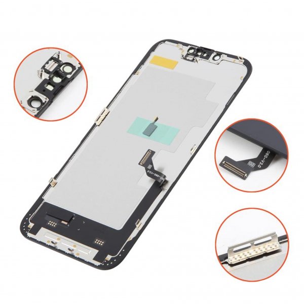 iPhone 14 Plus Soft OLED Display High Quality Black(DD brand)