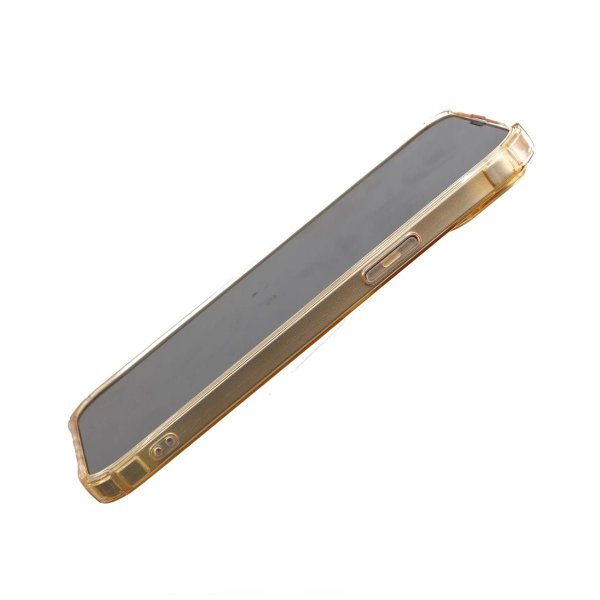 iPhone 14 Plus Skal Korthållare Stöttåligt Gul