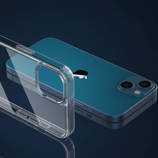Rvelon iPhone 14 Plus Skal Stöttålig Transparent