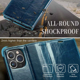 CaseMe iPhone 14 Pro Fodral 003 Series Petrol
