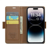 CaseMe iPhone 14 Pro Fodral 023 Series Brun