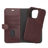 Buffalo iPhone 14 Pro Fodral 2-in-1 Detachable Wallet Brun