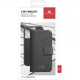 Black Rock iPhone 14 Pro Fodral 2 in 1 Wallet Case Löstagbart Skal Svart