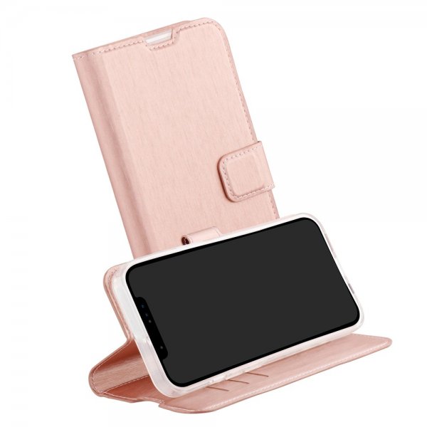 Vivanco iPhone 14 Pro Fodral Classic Wallet Roseguld